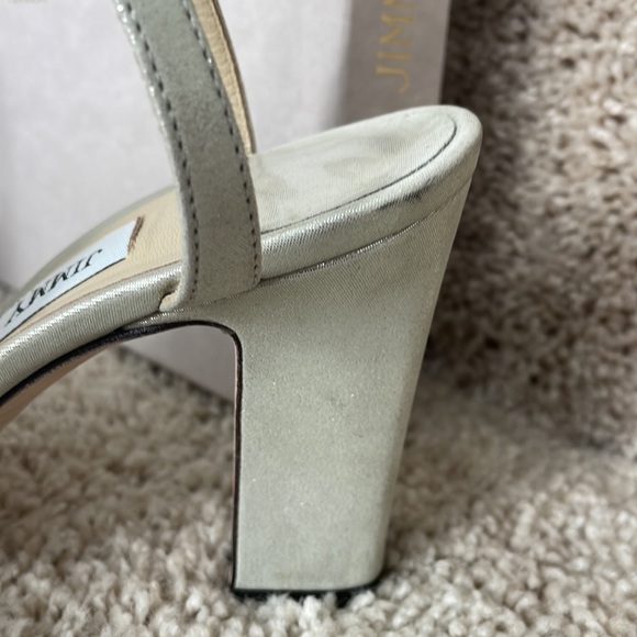 Jimmy Choo size 8.5 Bride shoe (wore once!) - Picture 13 of 17